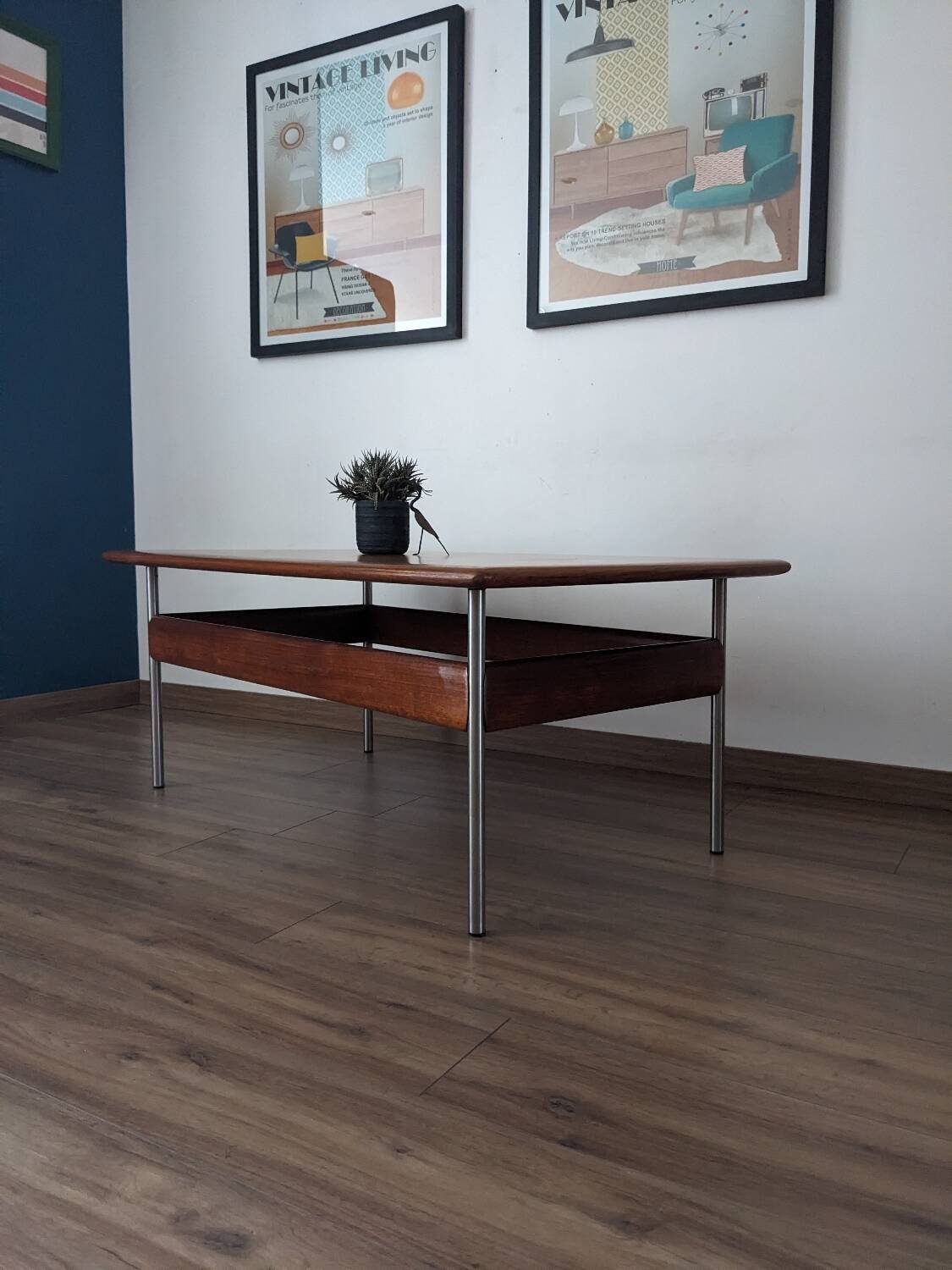 Vintage Scandinavian design coffee table