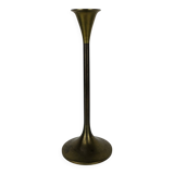 Scandinavian brass candle holder, 1960s