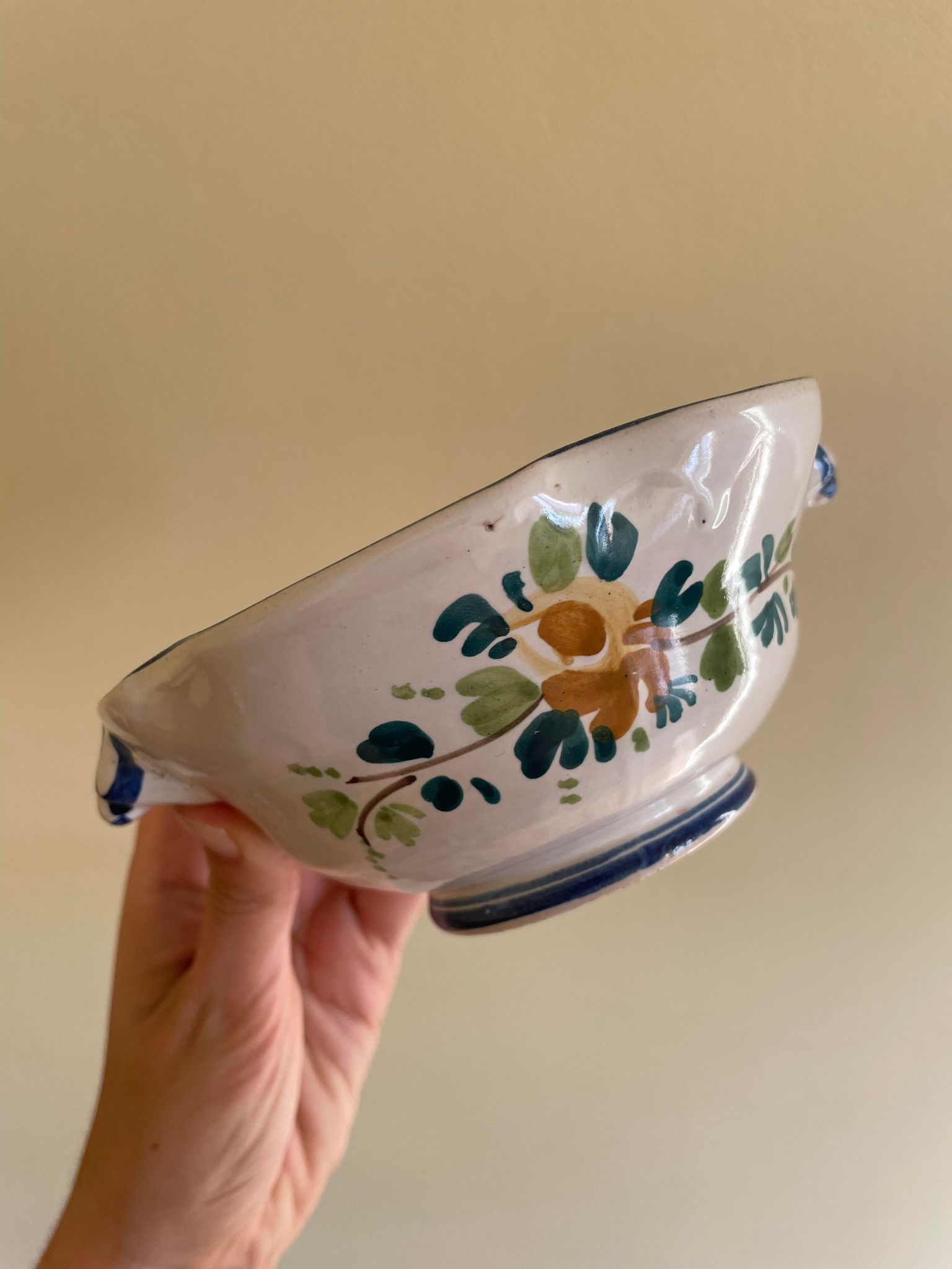 Italian ceramic bowl