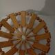 Olive wood fruit bowl