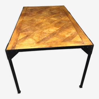Marquetry dining table