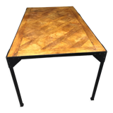 Table à manger en marqueterie