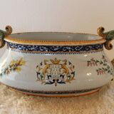 Large earthenware planter HR Quimper