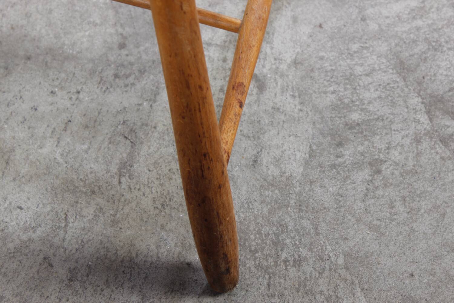 Vintage 4er Set Stühle Lambrecht WKS Mid Century 50er 60er