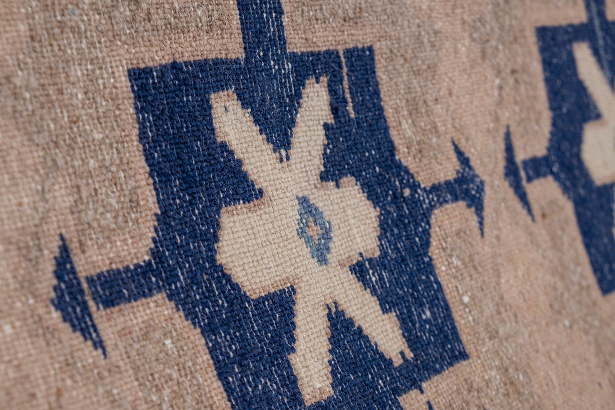 Small Distressed Turkish Rugs, 1970s, Set of 2 46 x 98 - 45 x 87 cm