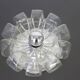 Wall/ceiling light, Koch & Lowy by Peill & Putzler, Germany