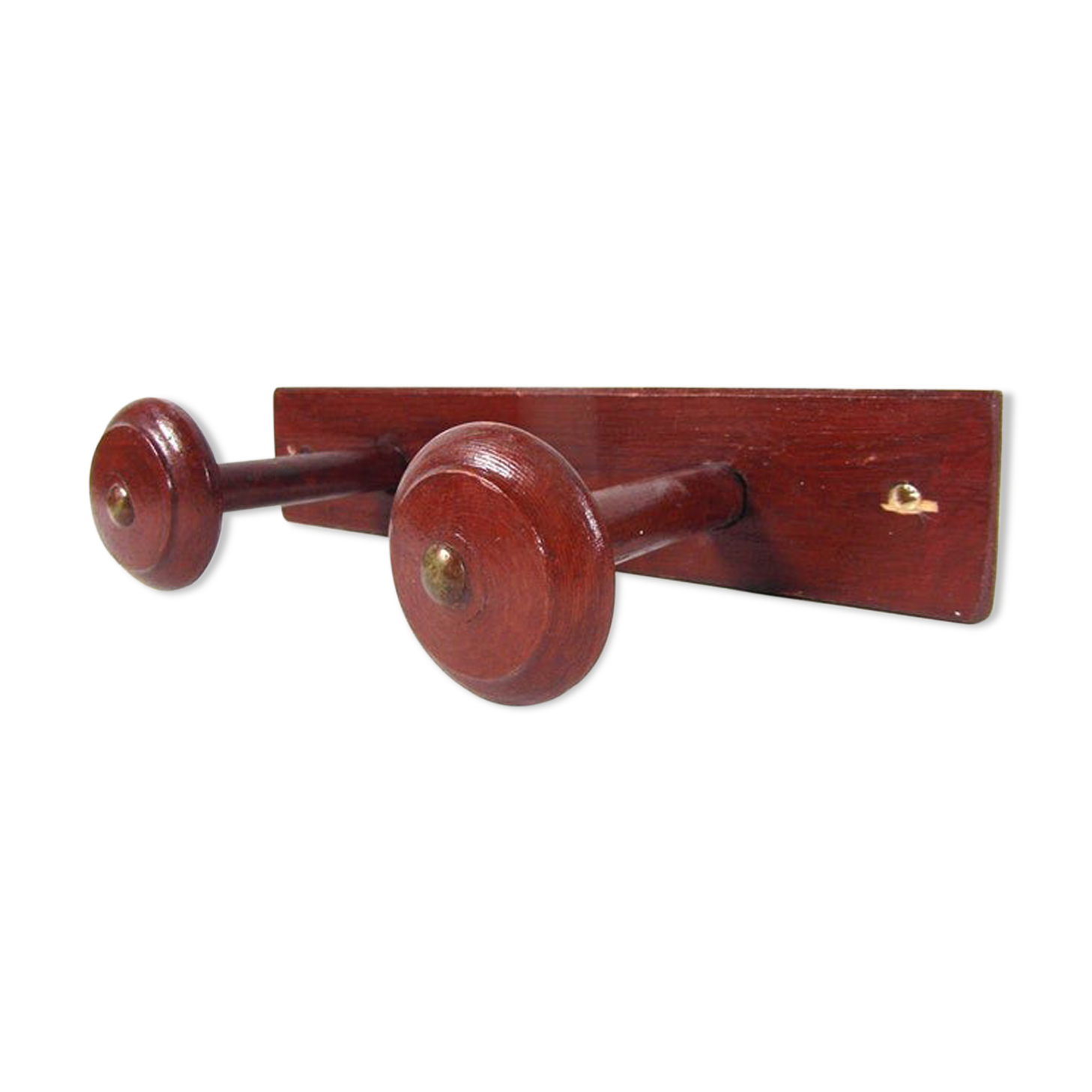 Door coats with 2 hooks, wooden