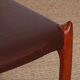 Set of 6 chairs by Niels Otto Moller in teak model 78, 1960.