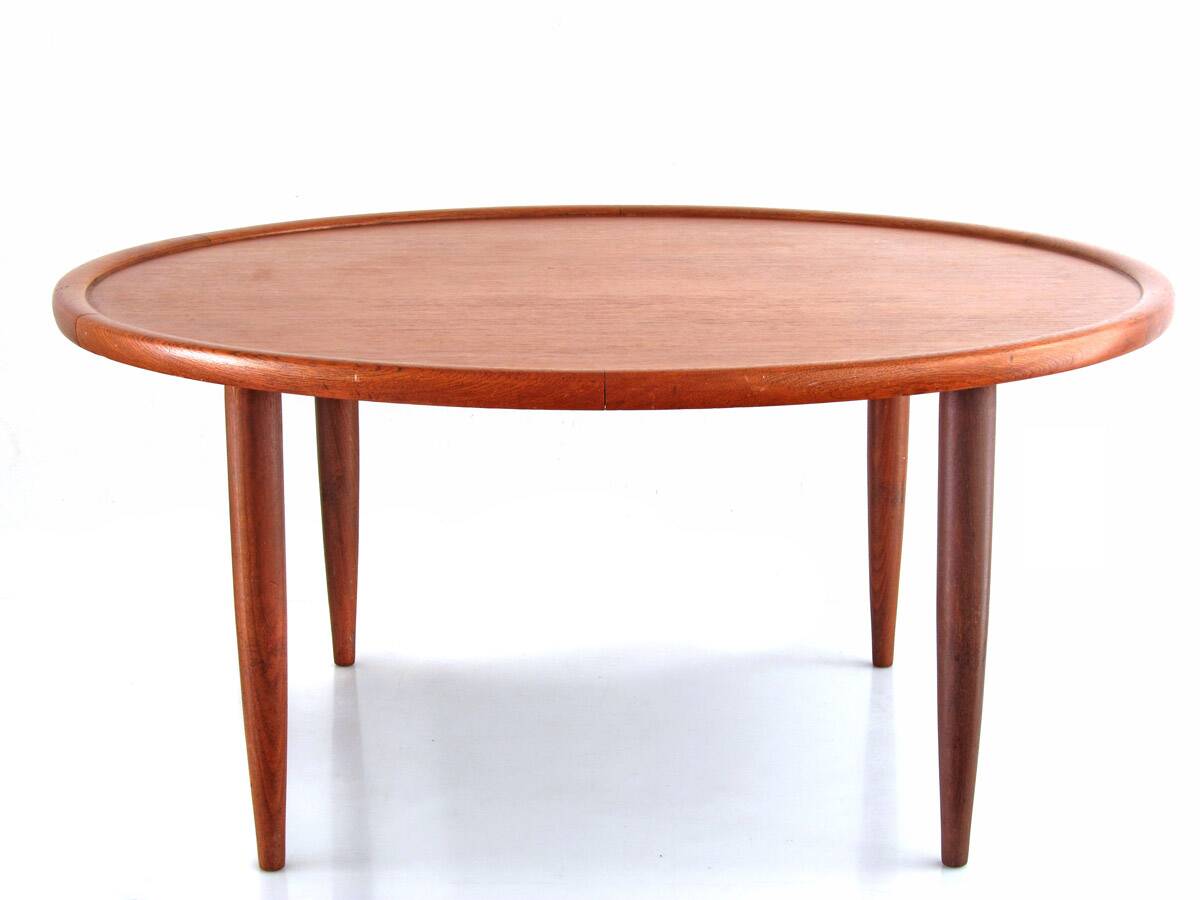 Danish 1960s Teak Salon Table – Mid-Century Scandinavian Design