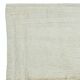 Vintage Minimalist Turkish Tulu Accent Rug Made of Natural Beige Wool