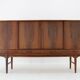1960s H.P.Hansen Wooden Highboard , Denmark