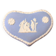 Heart box in Wedgwood