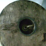 73cm gold metal lampshade with fabrics