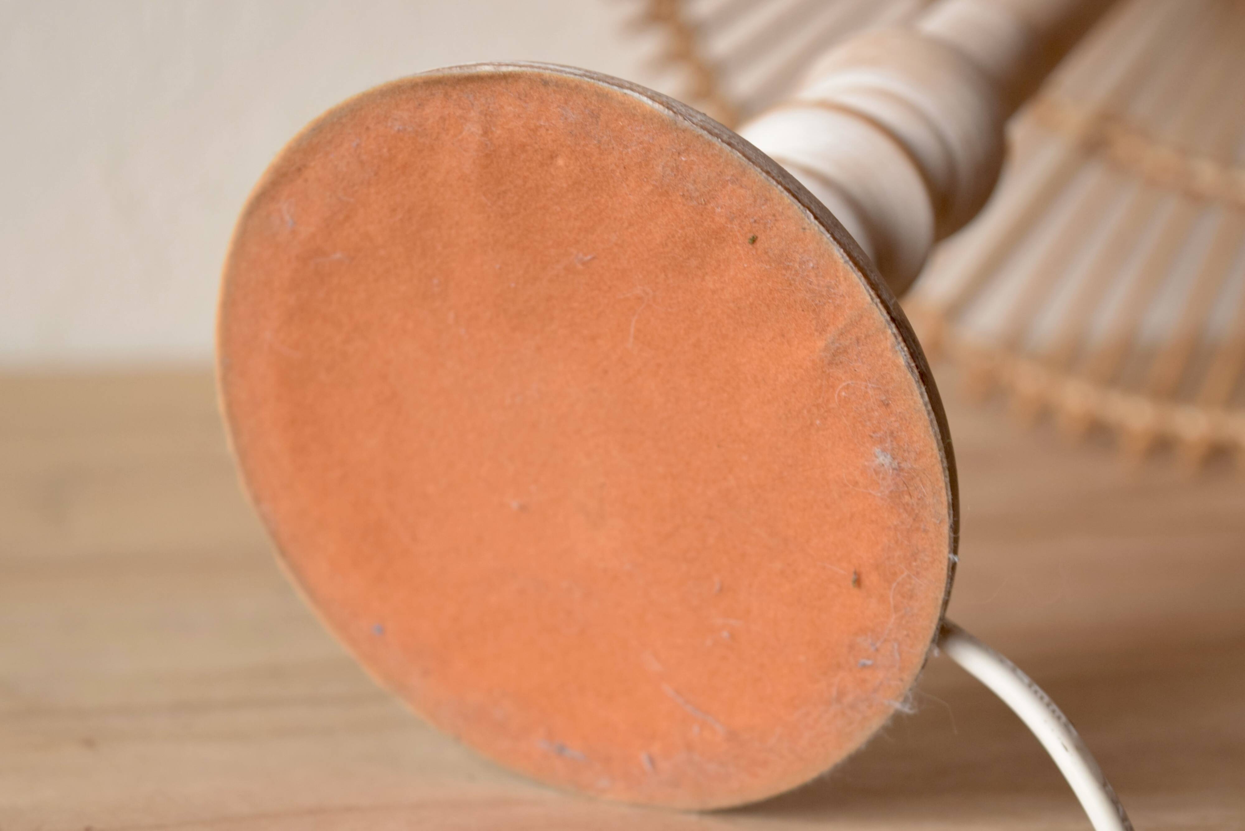 Vintage wooden table lamp