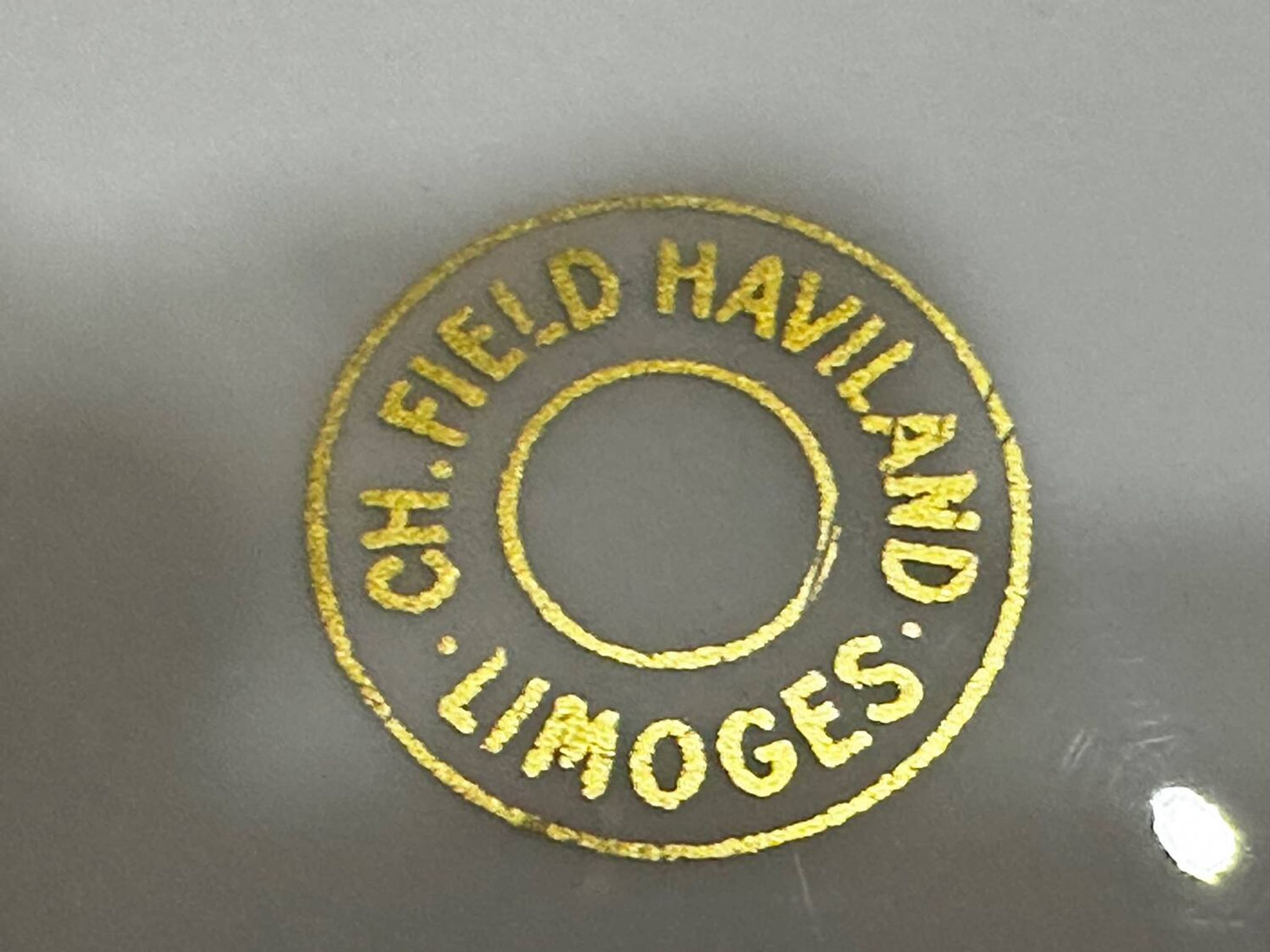 Service of 58 pieces Charles Fields Haviland Limoges - Marin Paris