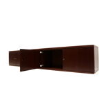 Hanging vintage low sideboard from the 1970s