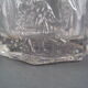 Faceted cup glass circa 1850, Napoleon III emperor, the empire is peace