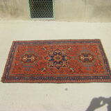 Artisanal oriental carpet 74x127cm
