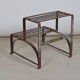 Stepladder 2 steps in metal