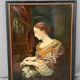 Le tableau « Jeune fille jouant de l’orgue »