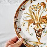 Hand Painted Plate from the Keraluc factory in Quimper