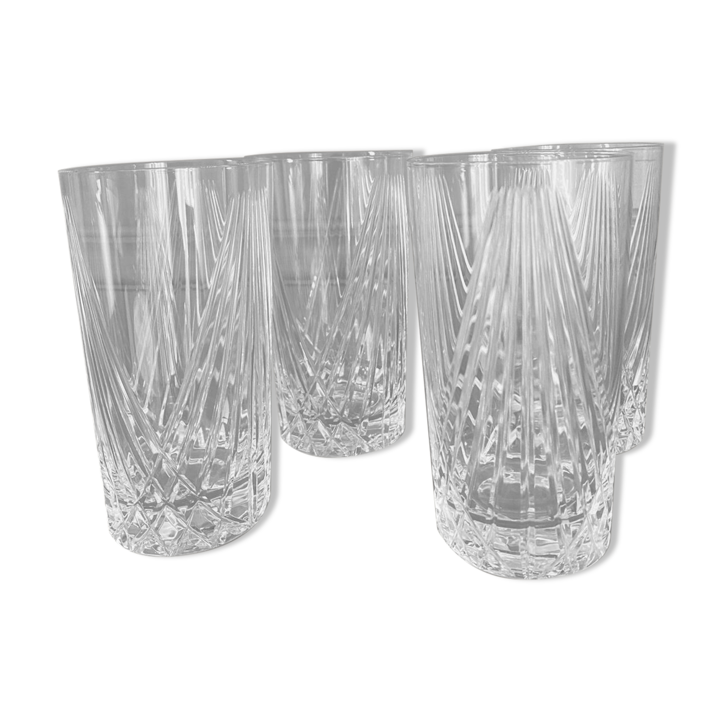 Vintage crystal glasses
