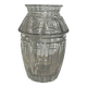 Joseph Simon Art Deco vase in clear cut crystal, ca 1925