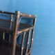 Bamboo rattan shelf