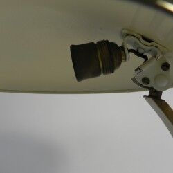 Lampe de bureau Bauhaus en laiton, modèle 6751 par Christian Dell pour Kaiser Leuchten