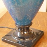 Ceramic baluster lamp 1970
