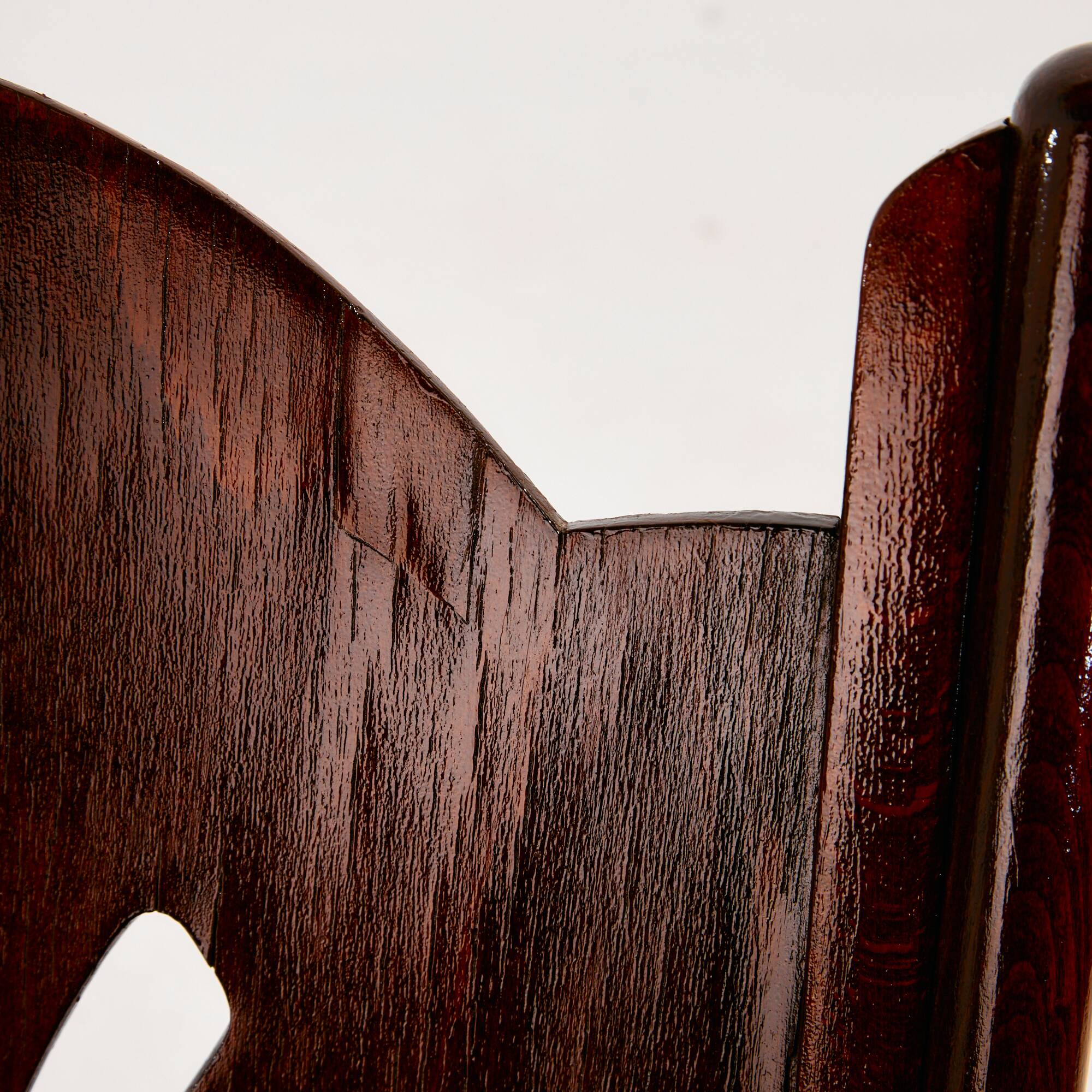 MK8961 Restored beech rocking chair by Gustav Siegel for Jacob & Josef Kohn