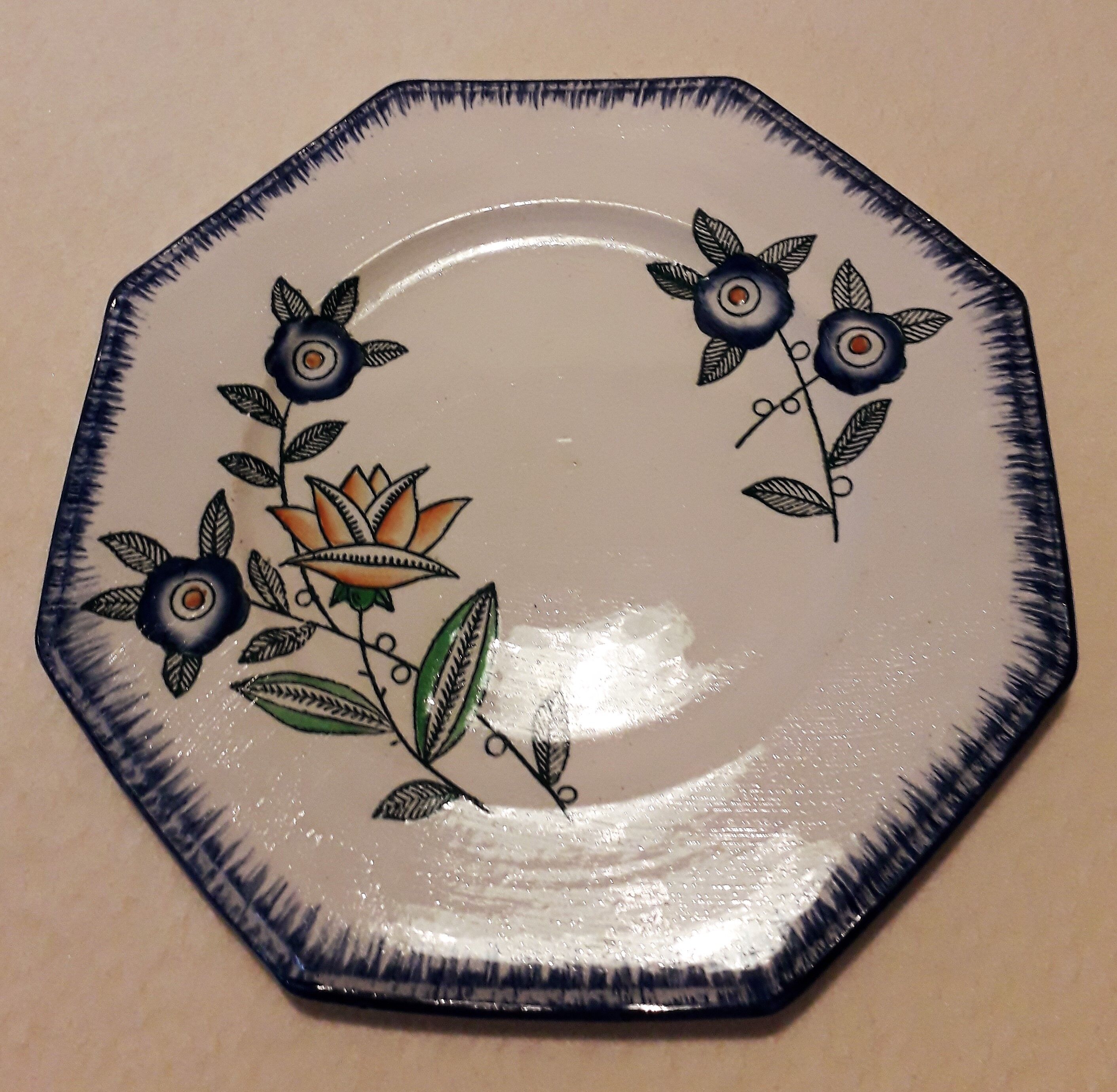 Trio of small plates longwy longwy old