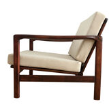 Beige B-7752 Lounge Chair by Zenon Bączyk for Swarzędzkie Fabryki Mebli, 1960s