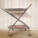 Folding service on formica wheels
