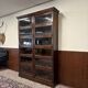 Double Classic English Globe Wernicke Bookcase