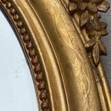 Oval mirror 55x90cm