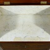 Commode de Toilette en Ronce d’Acajou, style Louis-Philippe – Fin XIXe