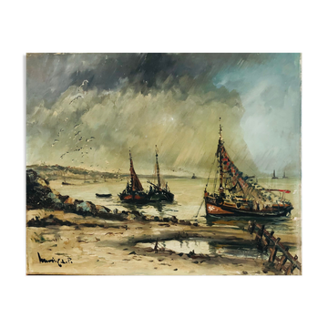 Oil on canvas