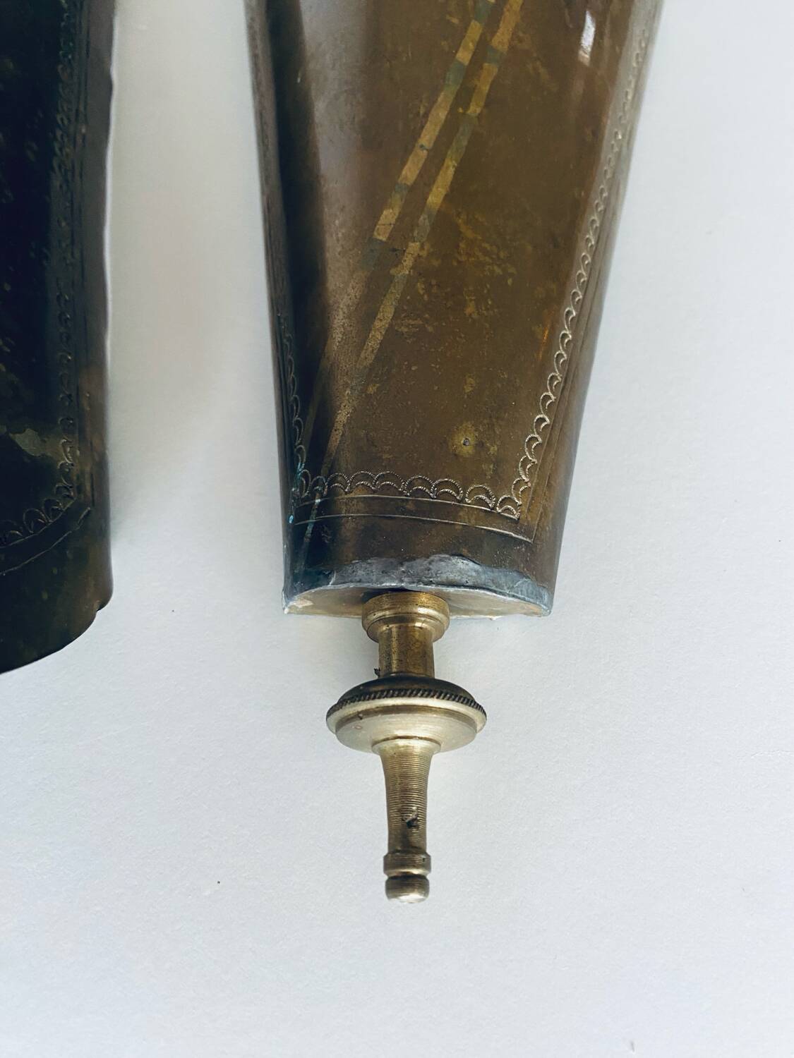 Pair of oriental wall lanterns