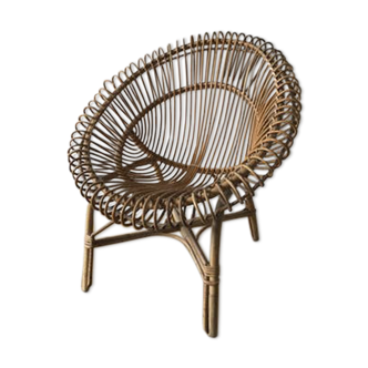 Fauteuil en rotin