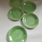 5 dessert plates Salins Mistral