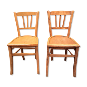 paire de chaises bistrot