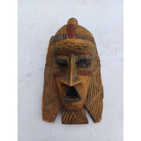 African wooden mask
