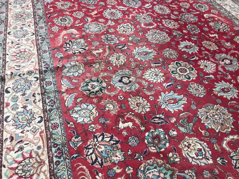 Tabriz handmade carpet - 295x395 cm