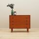 Teak chest of drawers, Danish design, 1970s, production: Denmark