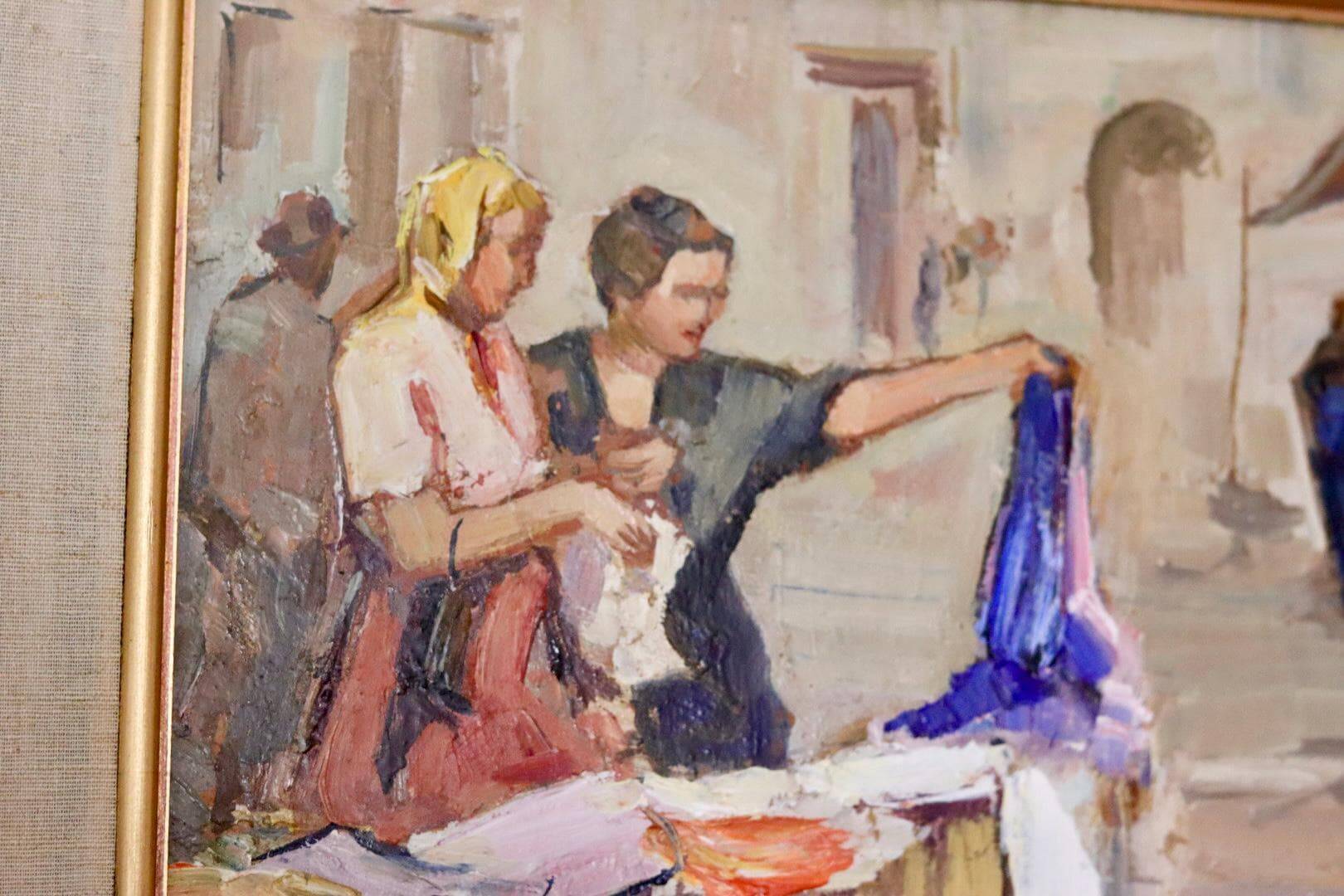 "Street Market" by Knut Norman