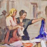 "Street Market" by Knut Norman