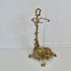 Umbrella door, bronze art deco cane holder