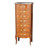 Splendid little wooden veneered week planner. Work from the Faubourg.