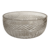 Round crystal bowl from Saint-Louis